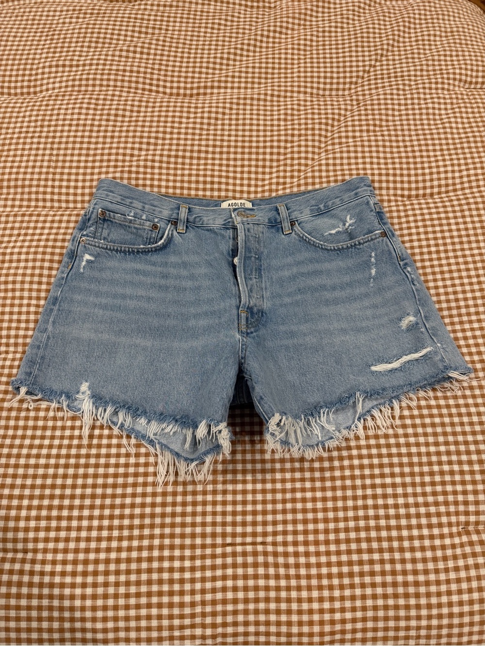 Agolde Parker Long Shorts
